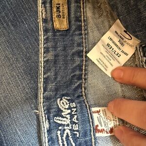 Silver Jeans Women's Blue Denim Pants